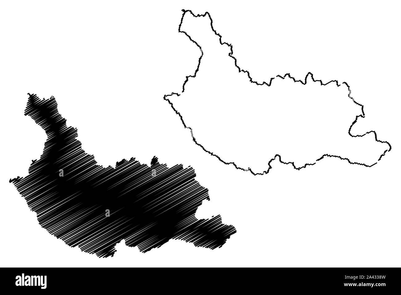 Kyustendil Province (Republic of Bulgaria, Provinces of Bulgaria) map ...