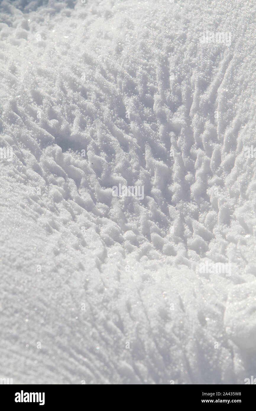 a snow background close up Stock Photo