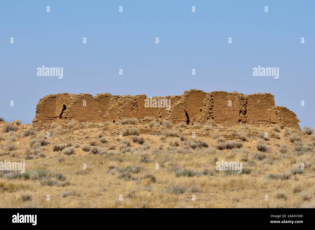 New Alto (1110-1250s), Chaco Plateau, NM 190913 75324 Stock Photo