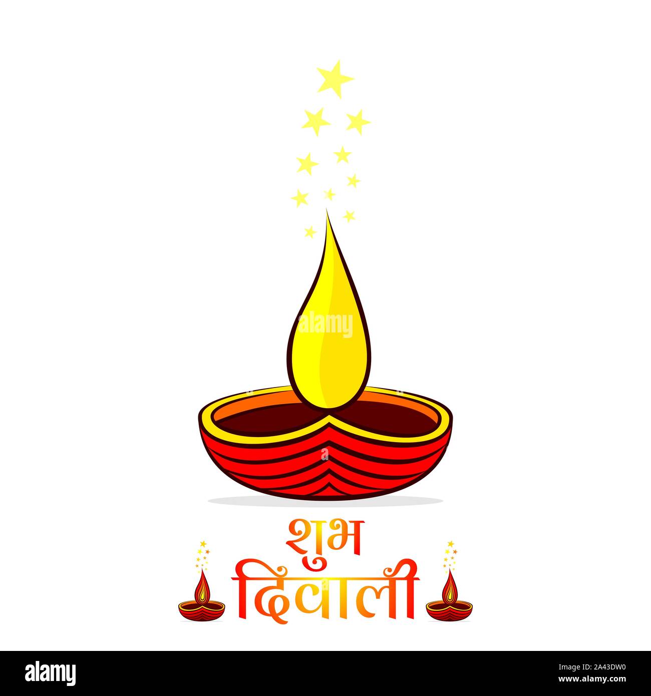 Diwali Festival Offer Big Sale Background Template with lights background.  Vector Illustration Stock Vector Image & Art - Alamy