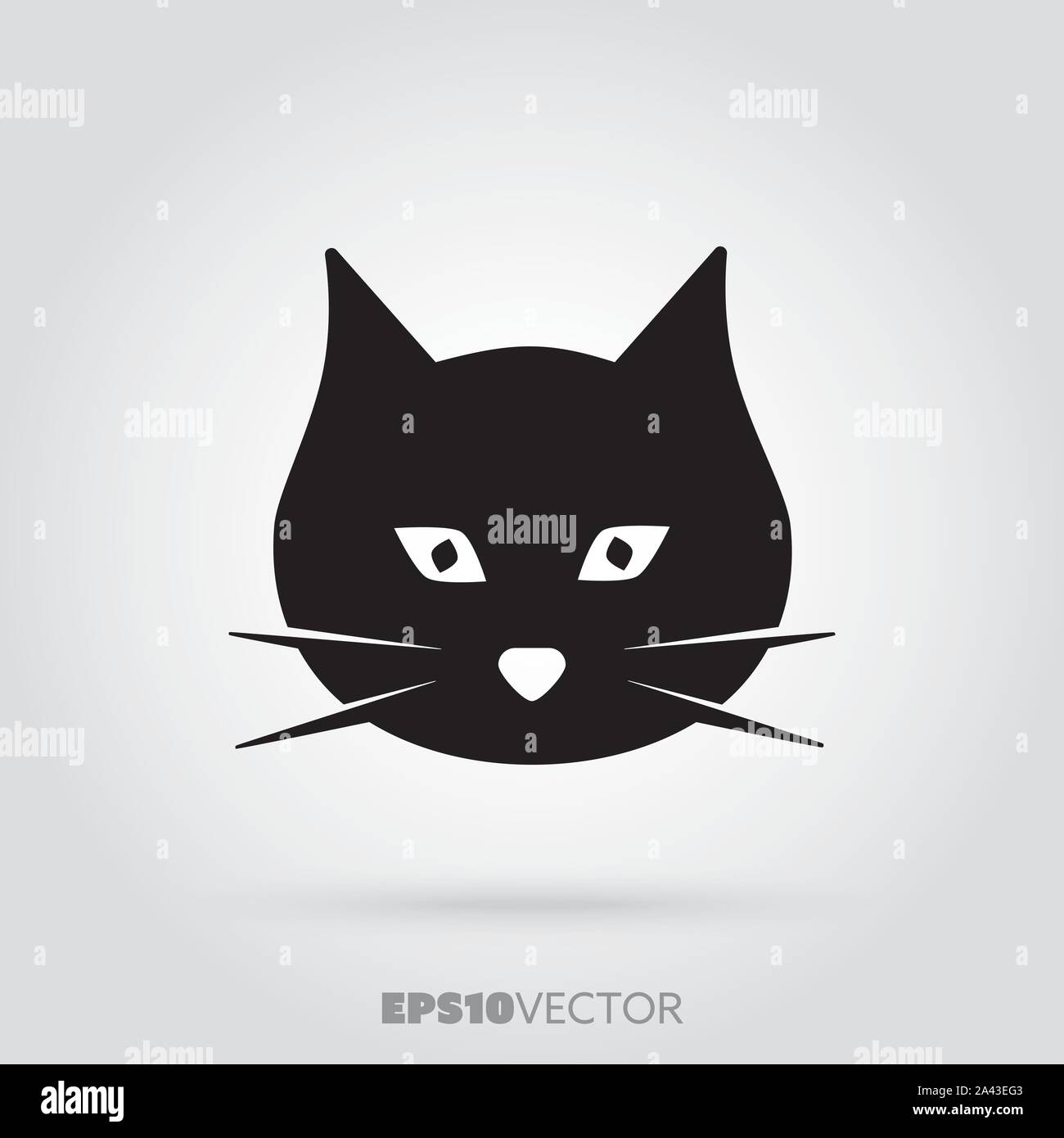25 Cats Glyph Icon Pack. Vector Illustration Stock Vector - Illustration of  logo, graphic: 271579391