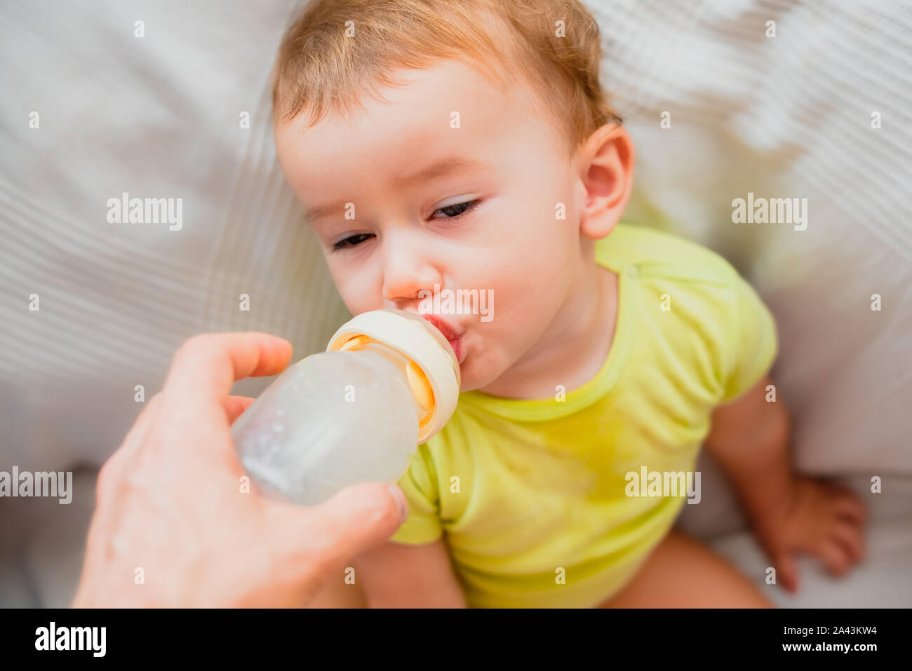 baby drank old formula