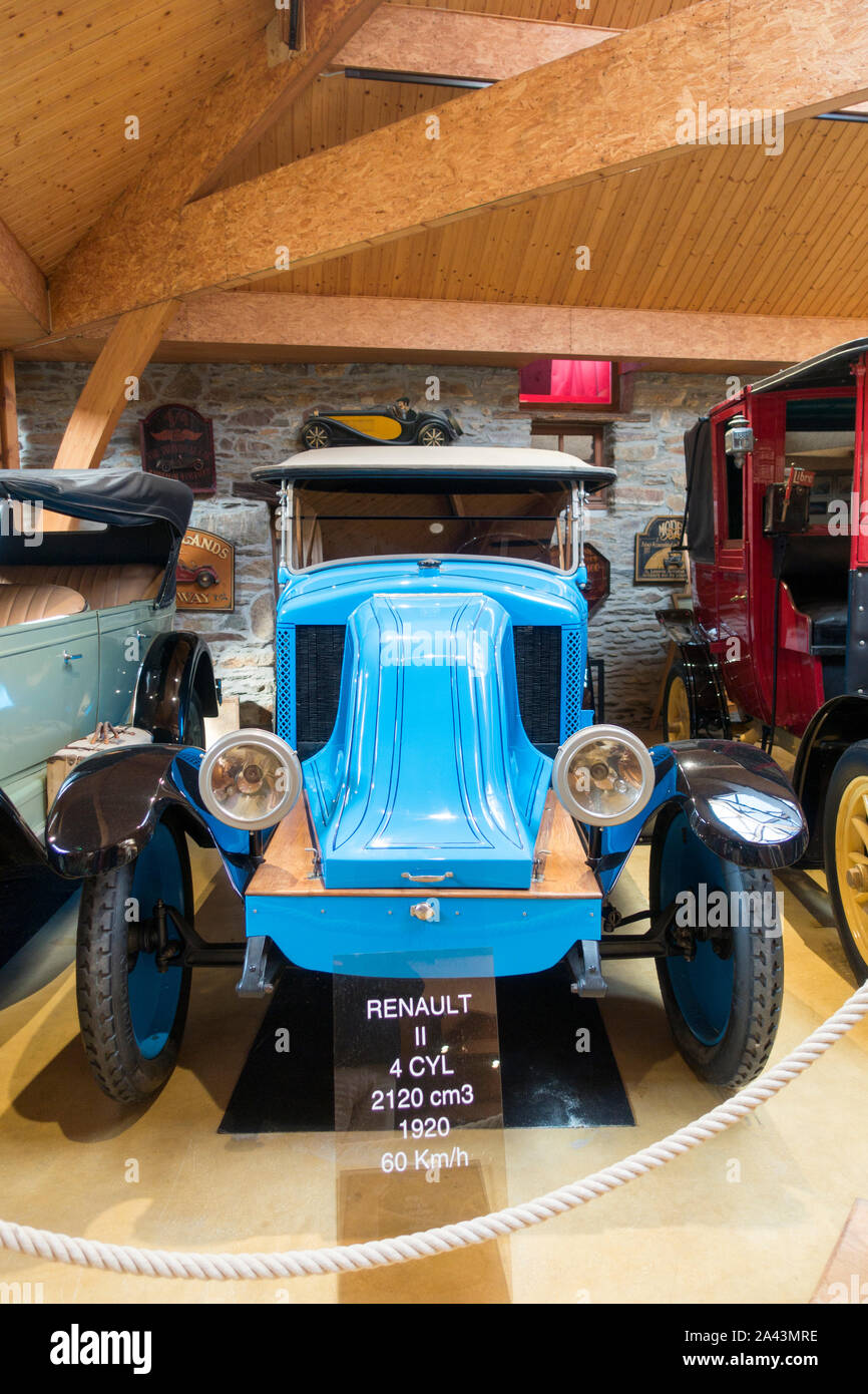 Loheac Car Museum Stock Photo
