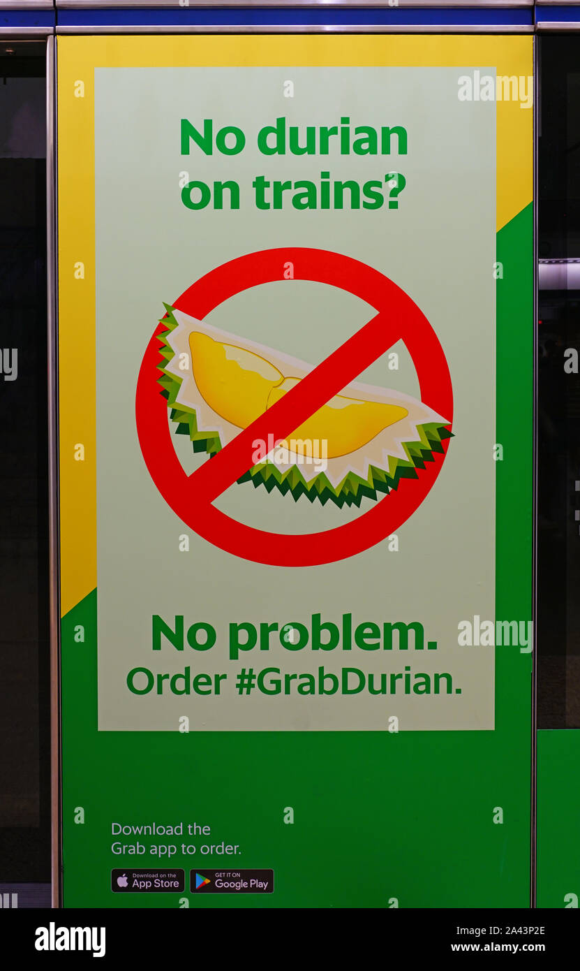 Durian sign hi-res stock photography and images - Alamy