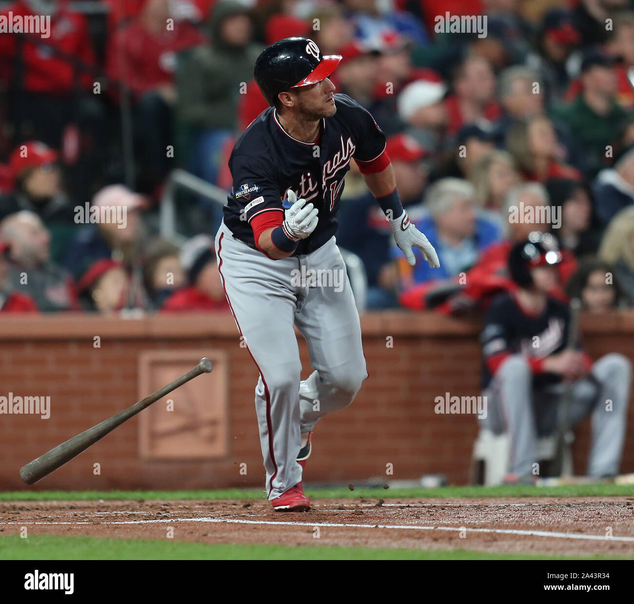 Nationals' Juan Soto, Cardinals' Miles Mikolas have tense at-bat in NLCS  Game 1 