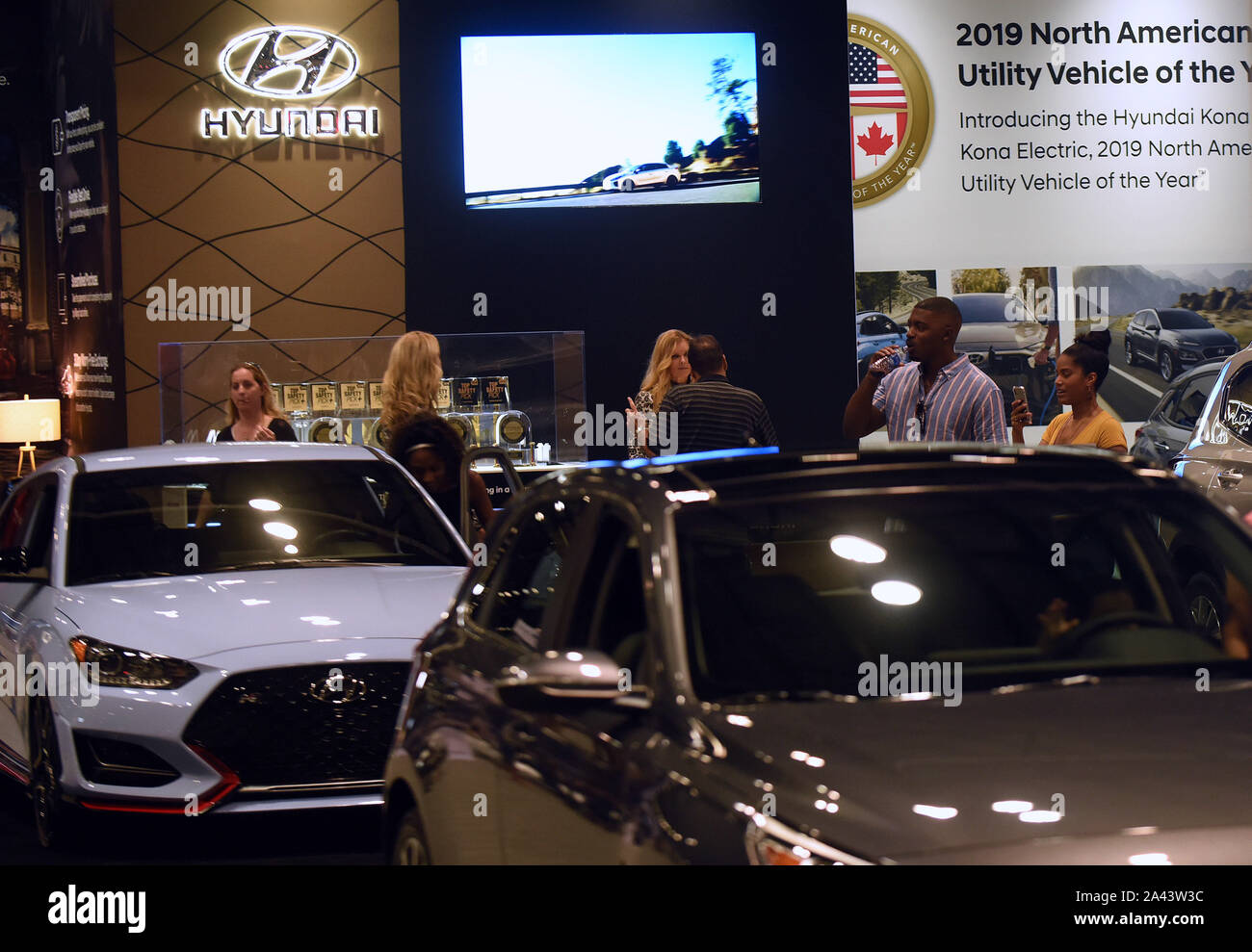 Orange county international auto show hires stock photography and