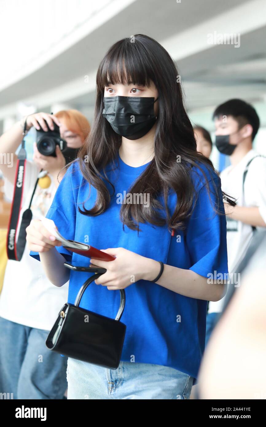 Taiwanese musician and actress Nana Ou-Yang or Ouyang Nana arrives at
