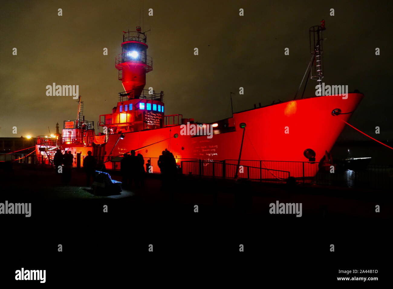LV 21 is a former Goodwin Sands lightship now repurposed as a