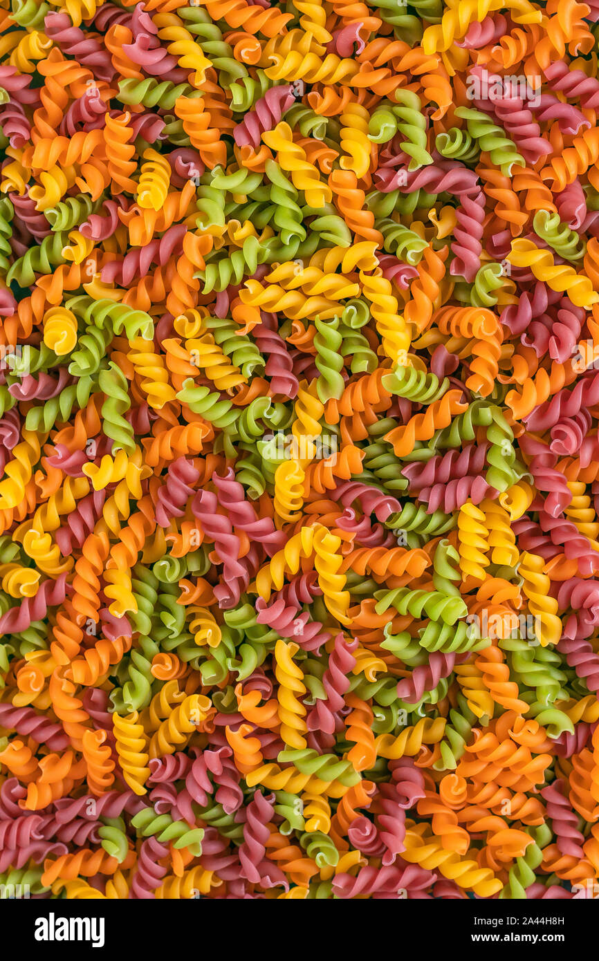 Download Abstract Texture Of Colorful Pasta Pattern Of Macaroni Bright Multicolor Background Uncooked Colored Noodles Stock Photo Alamy Yellowimages Mockups