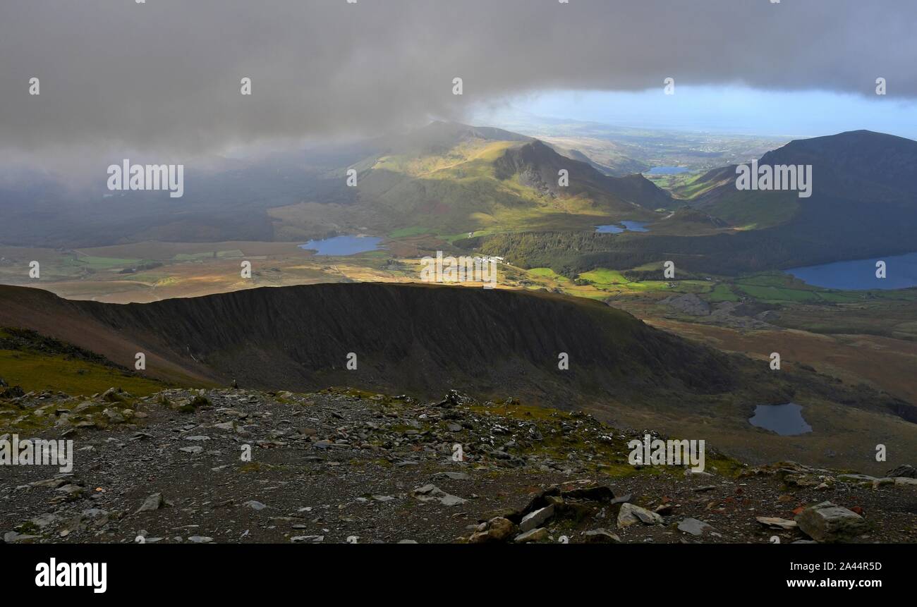 Mt Snowdon Stock Photo