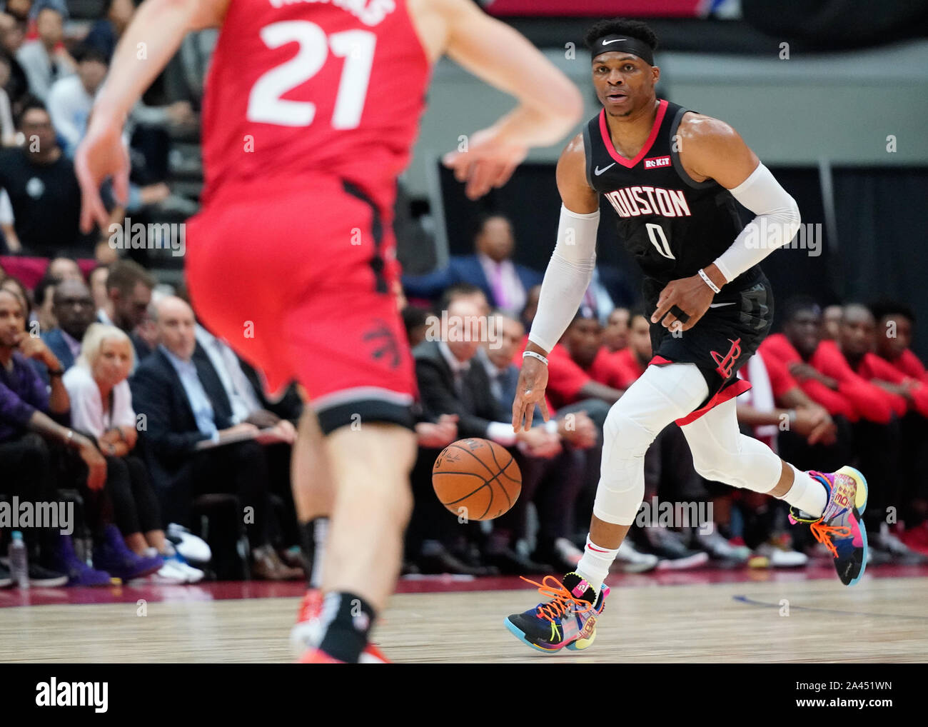 Westbrook Rockets Nba rockets hi-res stock photography and images - Alamy