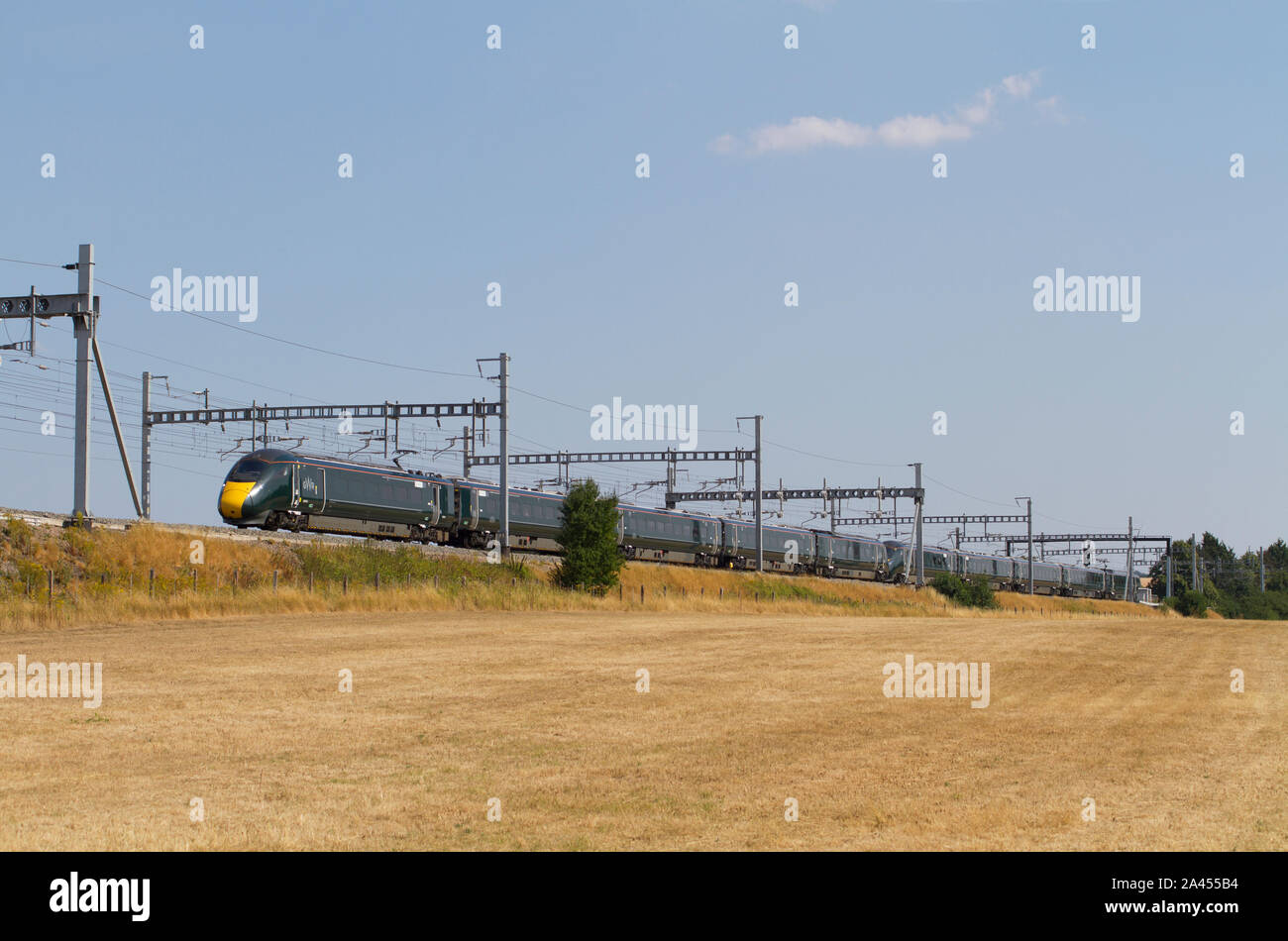British rail class 800 intercity express train hi-res stock photography ...