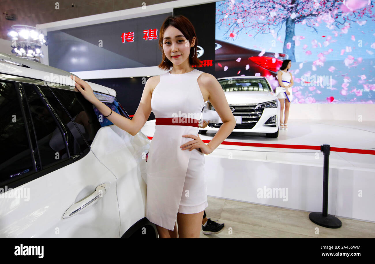 Latest cars are displayed at the 22nd Harbin International Automotive