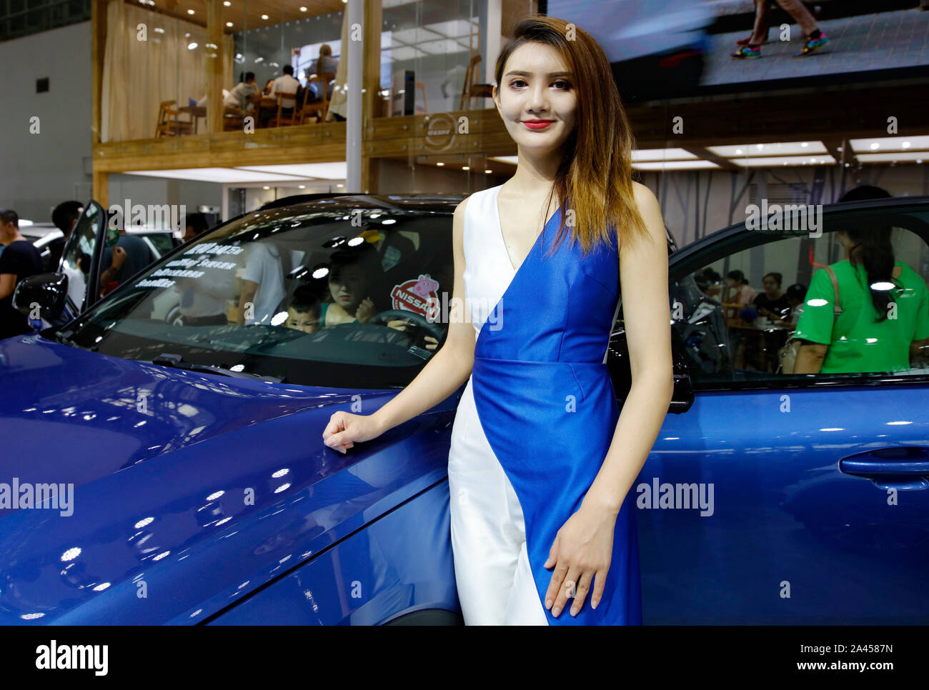 Latest cars are displayed at the 22nd Harbin International Automotive