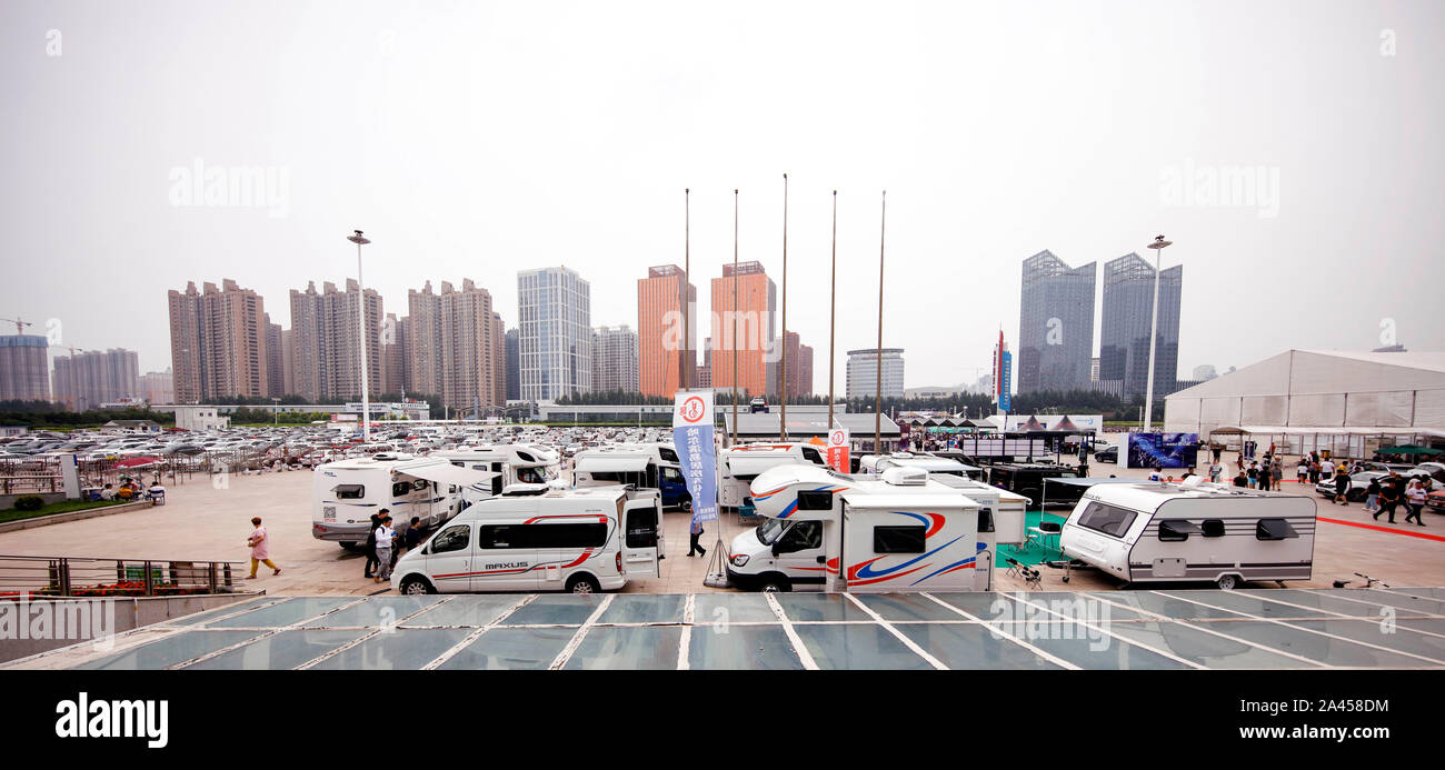 Latest cars are displayed at the 22nd Harbin International Automotive