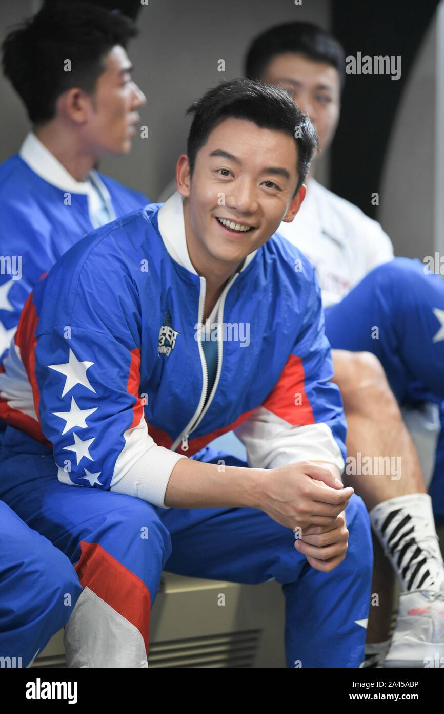 Zheng Kai, a Chinese actor and television personality, participates