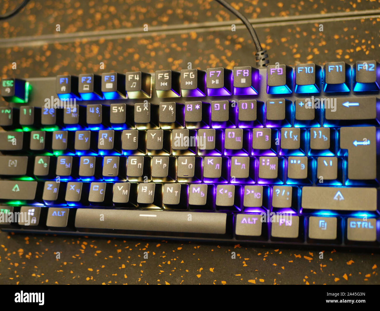 Custom Backlit Keyboard Colors