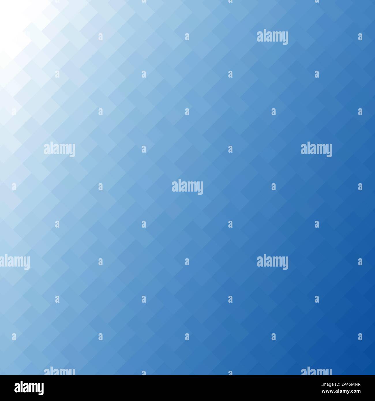 Blue Polygonal Background. Rumpled Square Pattern. Low Poly Texture. Abstract Mosaic Modern Design. Origami Style Stock Vector