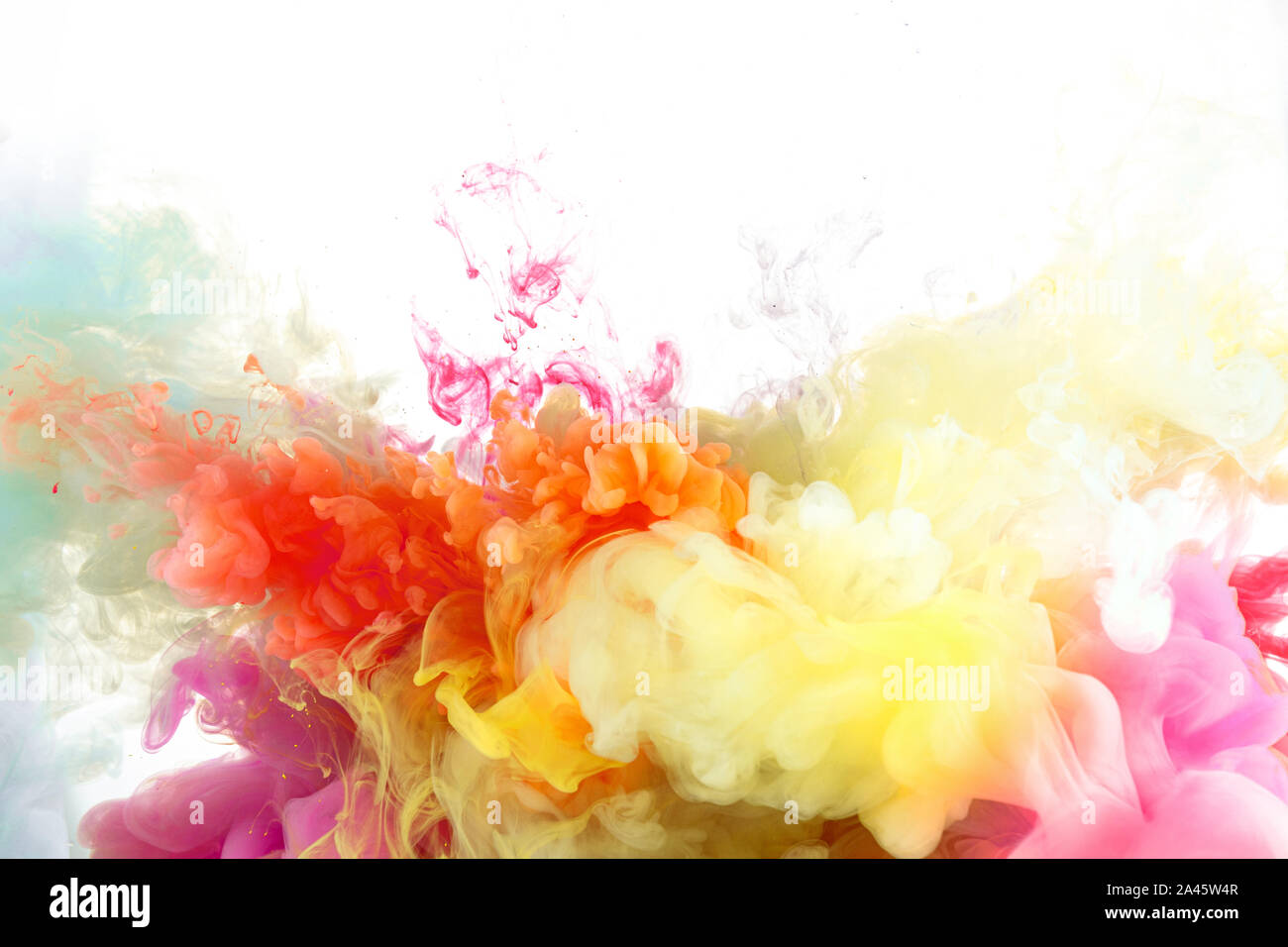 beautiful color splash from water paint background Stock Photo Alamy