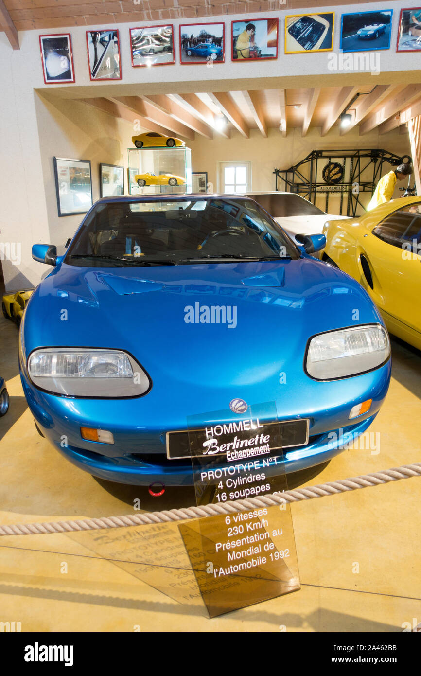 Loheac Car Museum Stock Photo Alamy