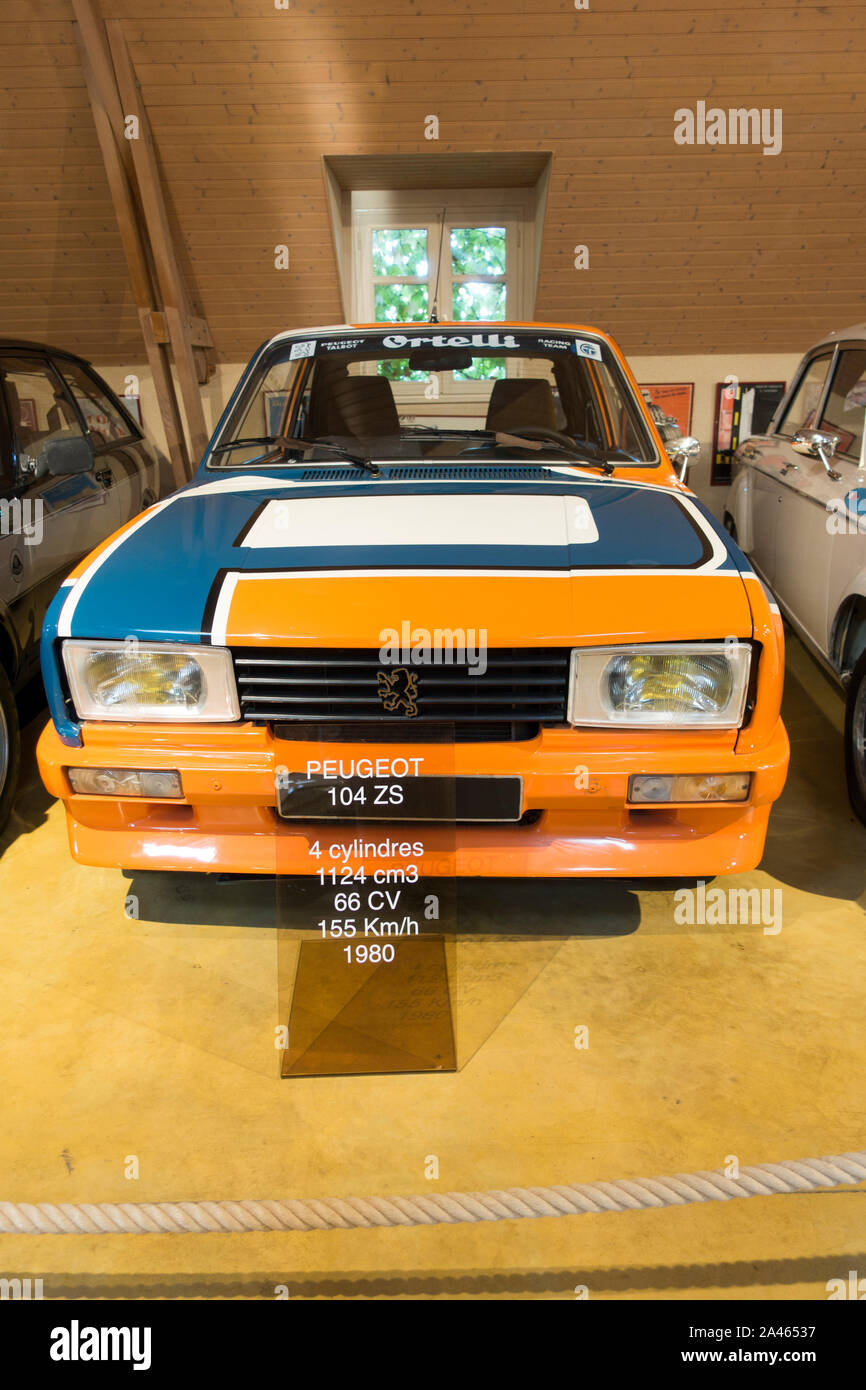 Loheac Car Museum Stock Photo Alamy