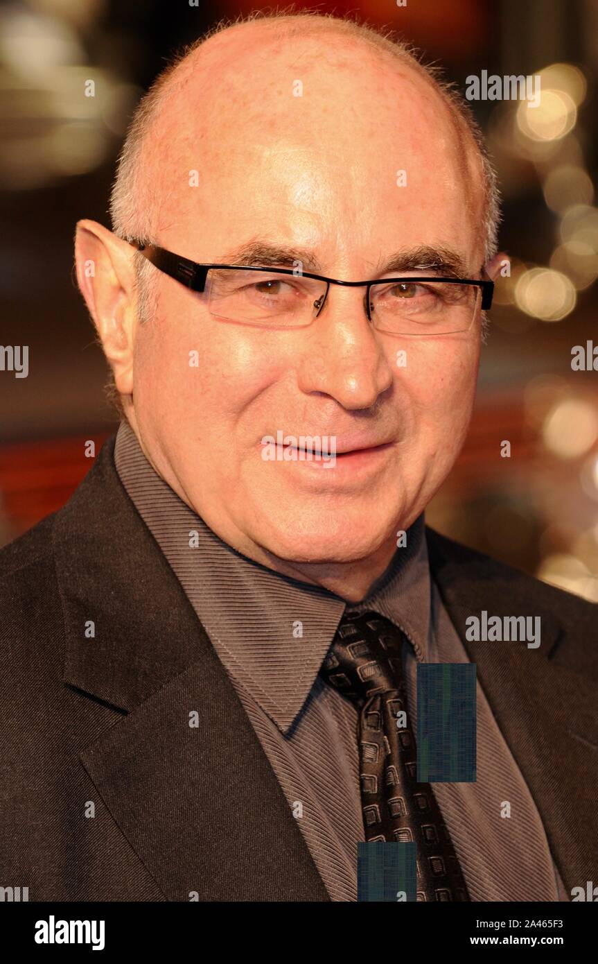 Bob Hoskins. World Premiere of "Made in Dagenham", Odeon Leicester