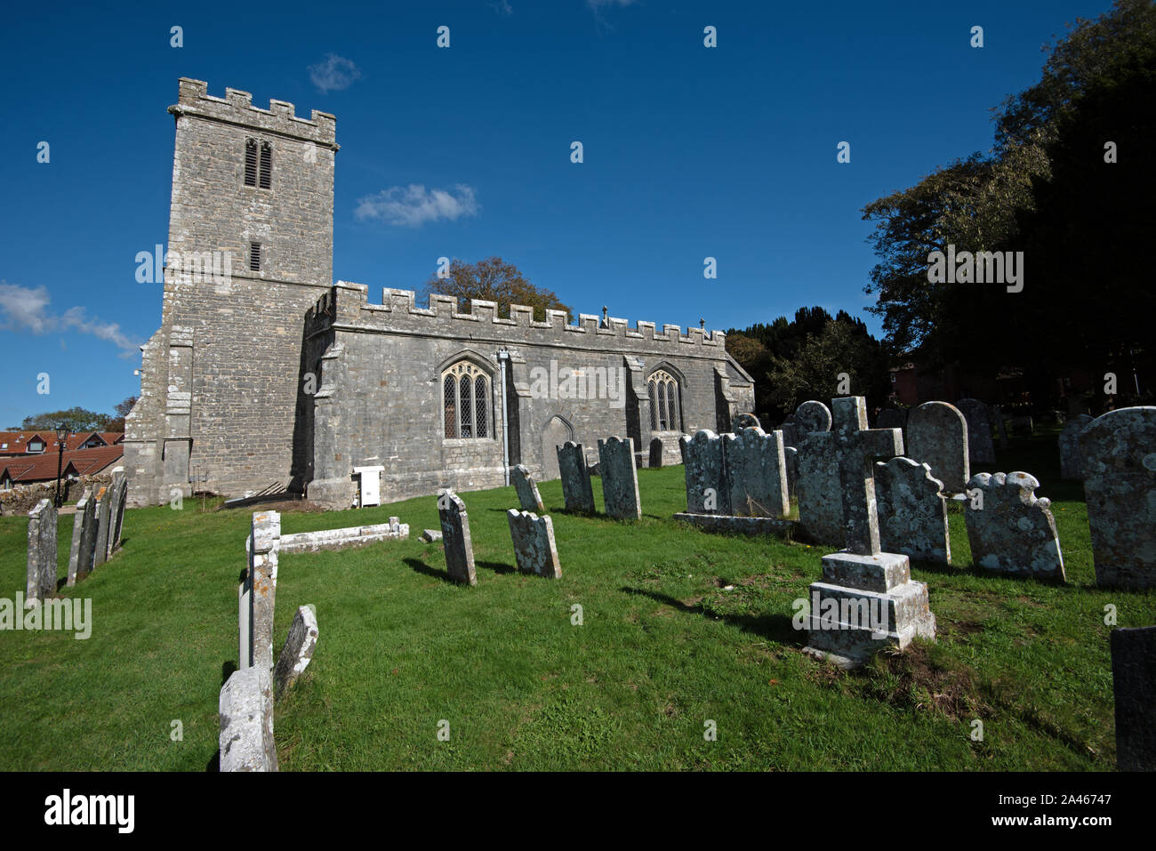 St Andrews Church, Preston, Weymouth, Dorset UK Stock Photo