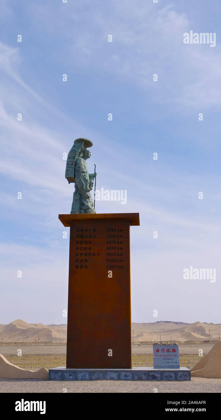 Statue of famous Tang dynasty …