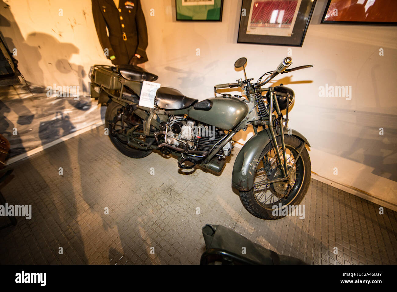 Marseille (France) Musée de la moto - Motorcycle museum Stock Photo