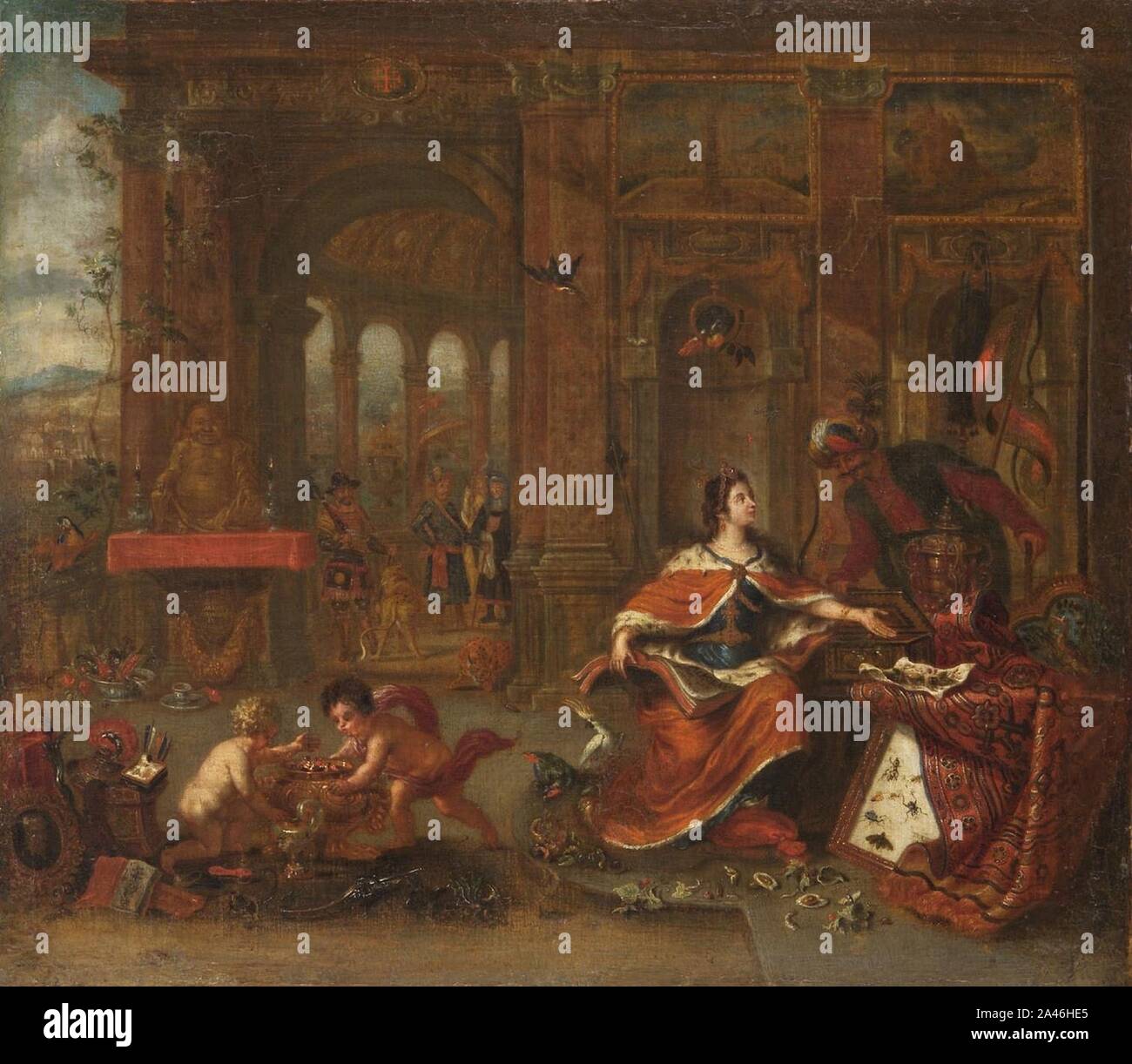 Ferdinand van Kessel Asia Stock Photo Alamy