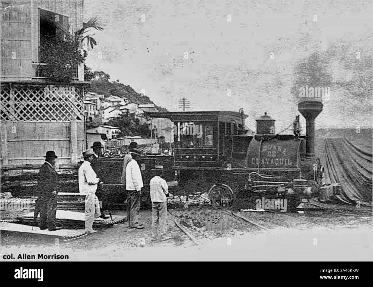 Antiguo ferrocarril midland Imágenes de stock en blanco y negro - Alamy