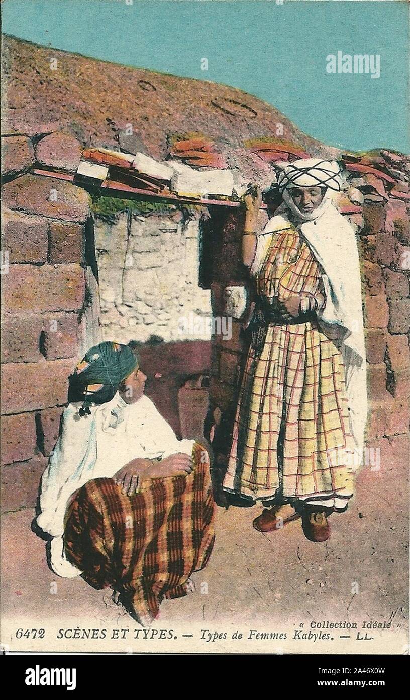 Femmes Kabyles 1920 Stock Photo Alamy