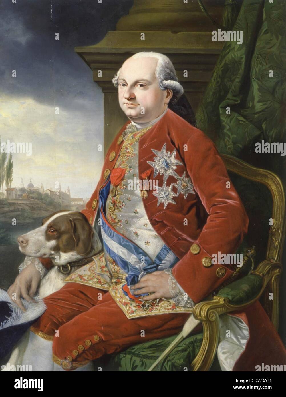 Ferdinand I duke of Parma Stock Photo Alamy