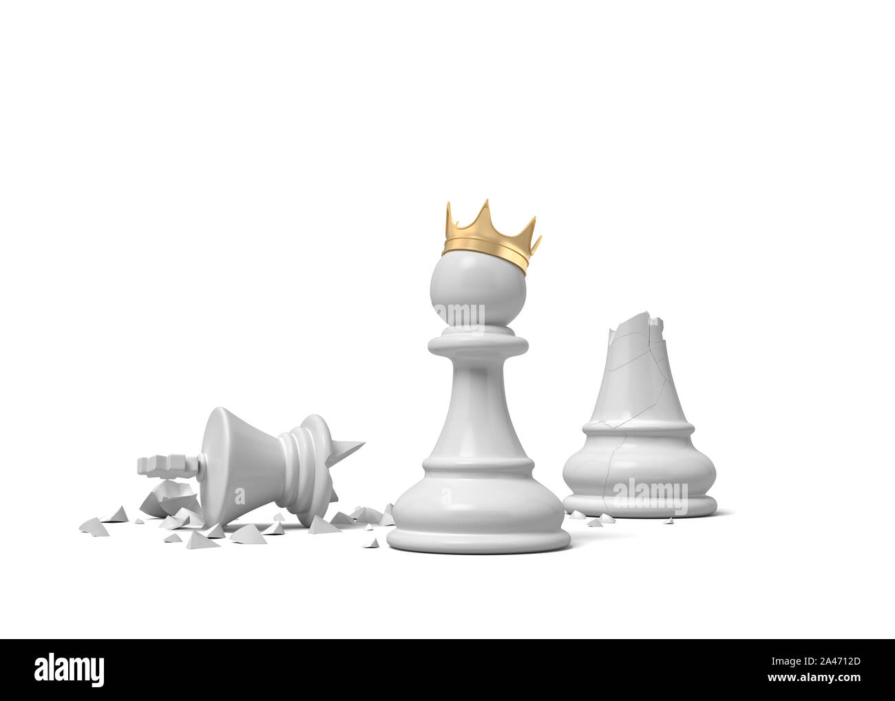 3d Rendering Golden Rook Chess Piece, 3d, Board Game, Business PNG  Transparent Image and Clipart for Free Download