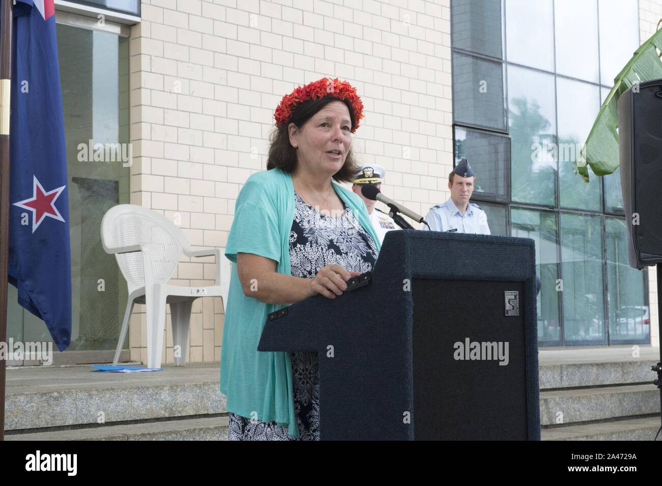 Federated States of Micronesia opening ce Stock Photo - Alamy