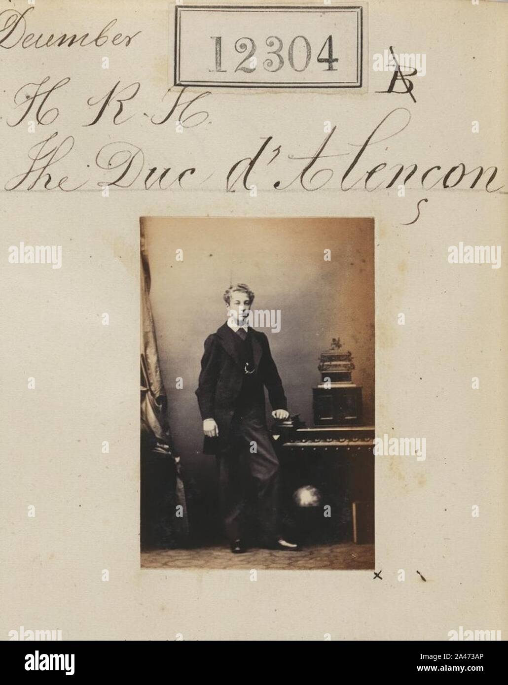 Ferdinand Philippe d'Orléans, Duke of Alençon Stock Photo Alamy