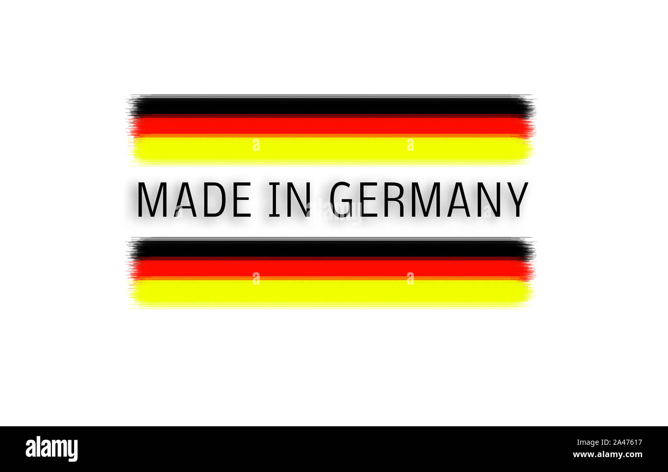 Made in Germany Logo Stock Photo Alamy