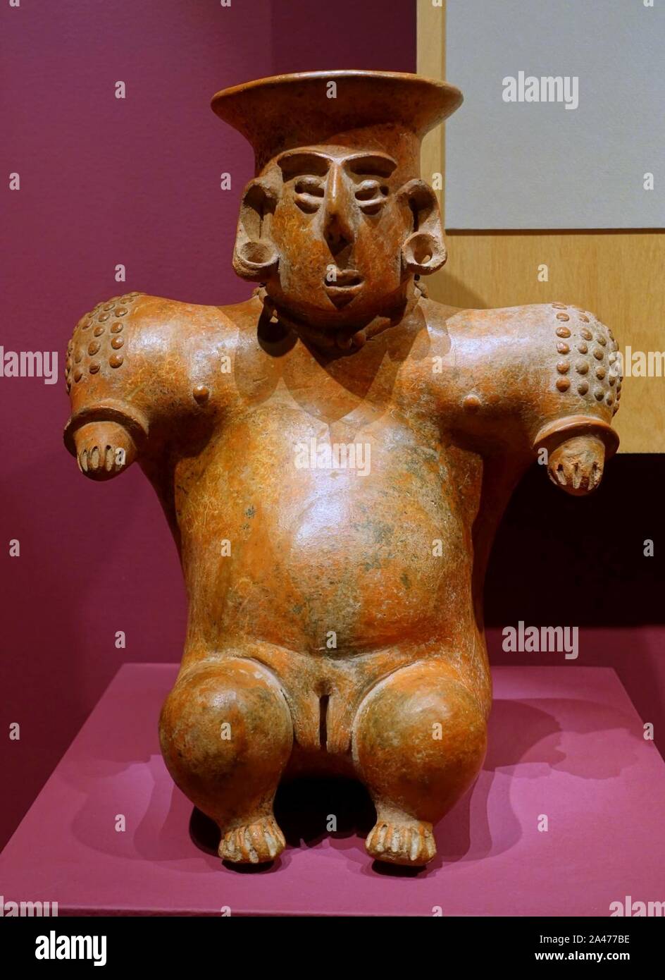 Colima Figure Female figure, Colima, West Mexico, Protoclassic, 200 BC to 400 AD ...