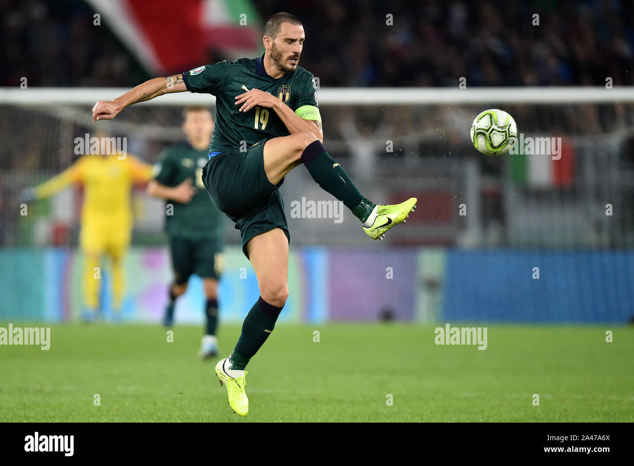 Leonardo Bonucci Of Italy Roma 12 10 19 Stadio Olimpico European Qualifiers Qualifying Round Group J Italy Greece Photo Andrea Staccioli Inside Stock Photo Alamy