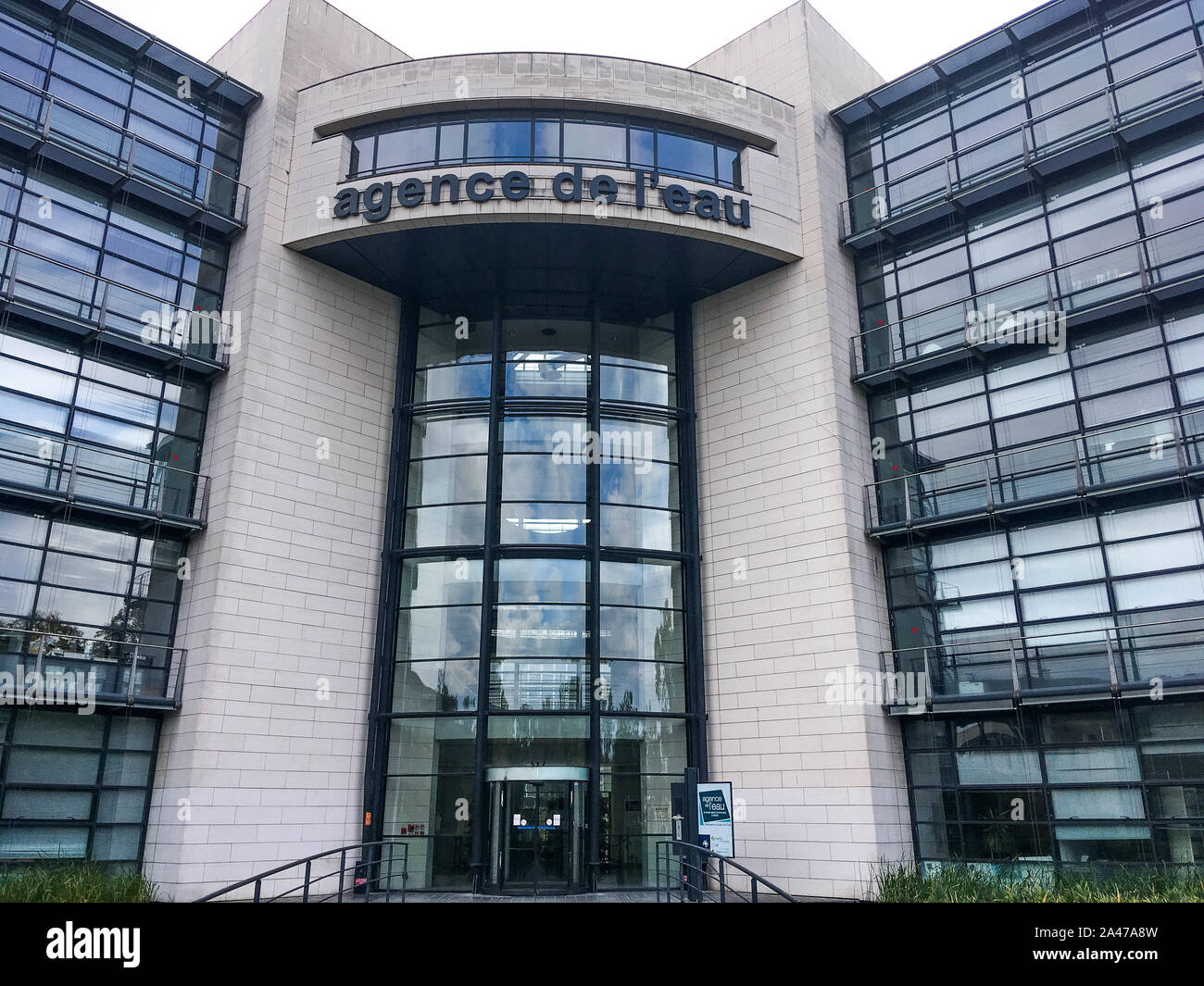 Water supply agency, Lyon, France Stock Photo Alamy