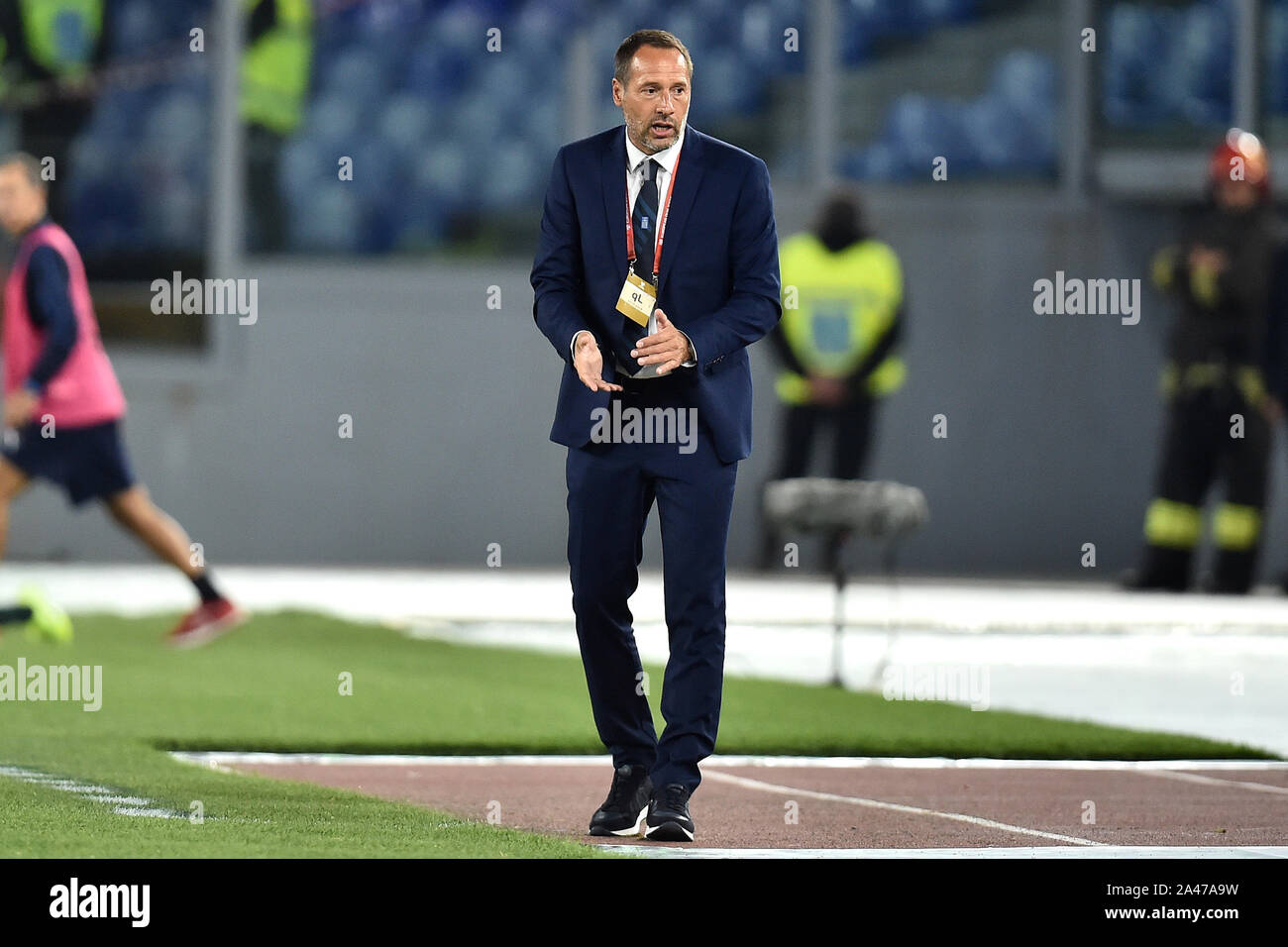 John Van T Schip Coach Of Greece Roma 12 10 19 Stadio Olimpico European Qualifiers Qualifying Round Group J Italy Greece Photo Andrea Staccioli Stock Photo Alamy John Van T Schip Coach Of Greece Roma 12 10 19 Stadio Olimpico European Qualifiers Qualifying Round Group J Italy Greece Photo Andrea Staccioli Stock Photo Alamy