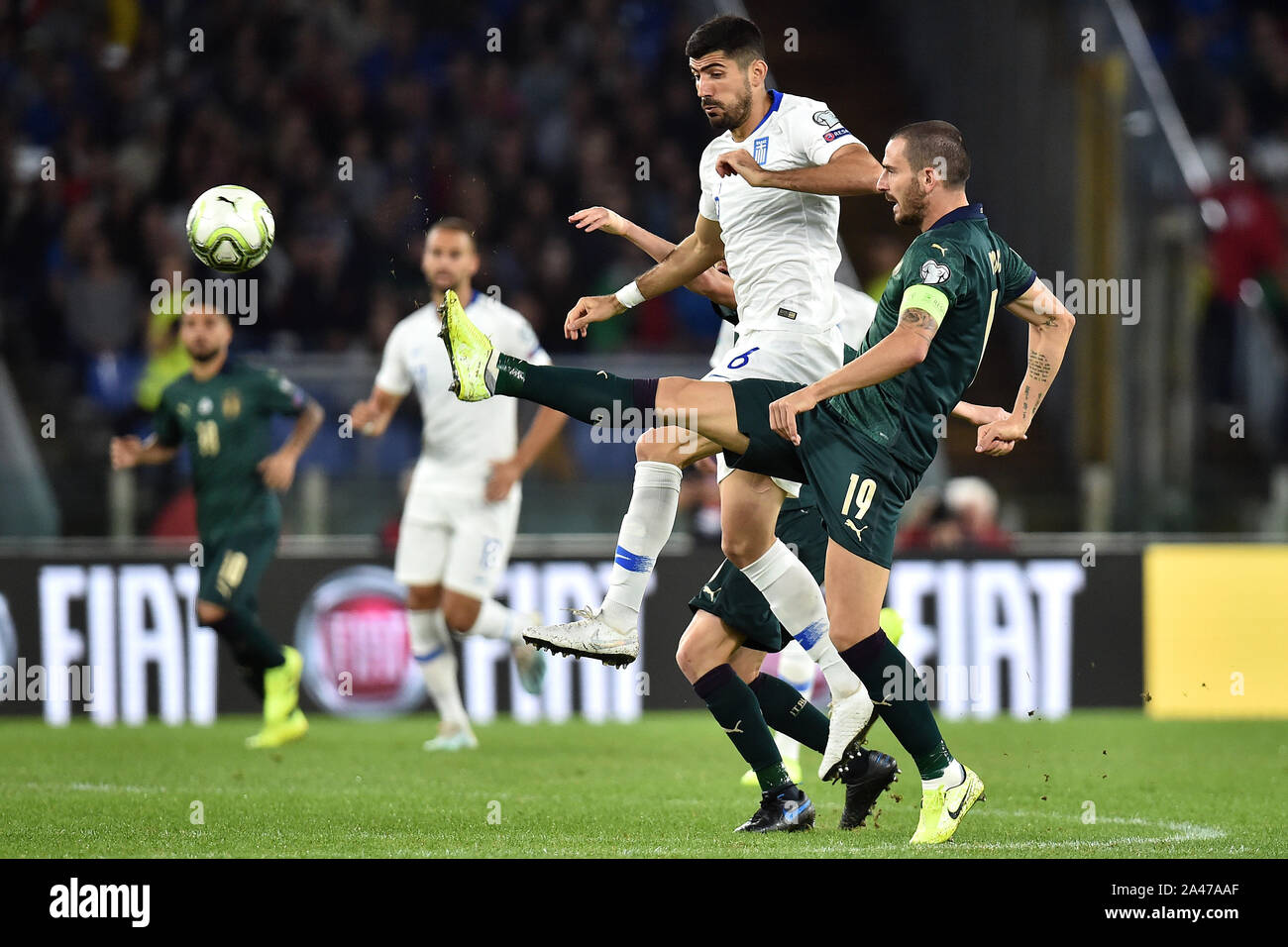 Andreas Bouchalakis Of Greece Leonardo Bonucci Of Italy Roma 12 10 19 Stadio Olimpico European Qualifiers Qualifying Round Group J Italy Greec Stock Photo Alamy Andreas Bouchalakis Of Greece Leonardo Bonucci Of Italy Roma 12 10 19 Stadio Olimpico European Qualifiers Qualifying Round Group J Italy Greec Stock Photo Alamy