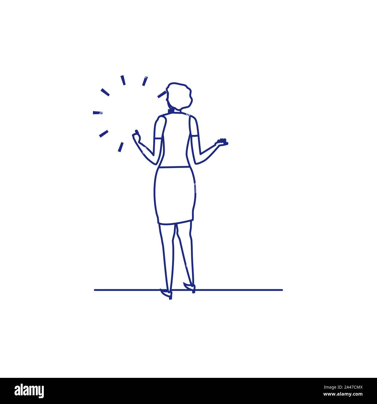 silhouette of woman in white background vector illustration design ...