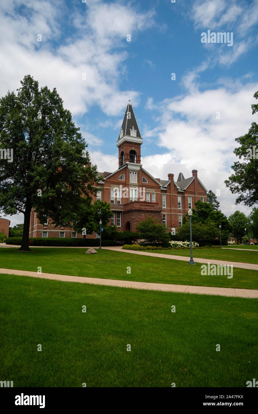 Image of Drake University, a mid-sized private university in Des Moines, Iowa, USA. Stock Photo