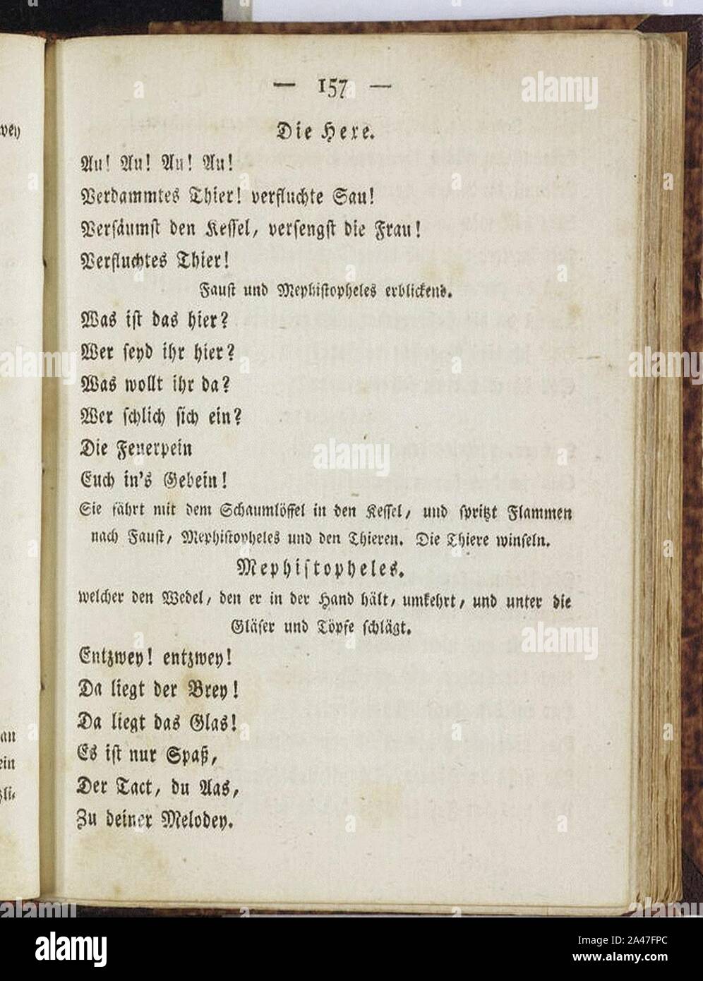 Faust I (Goethe) 157 Stock Photo Alamy