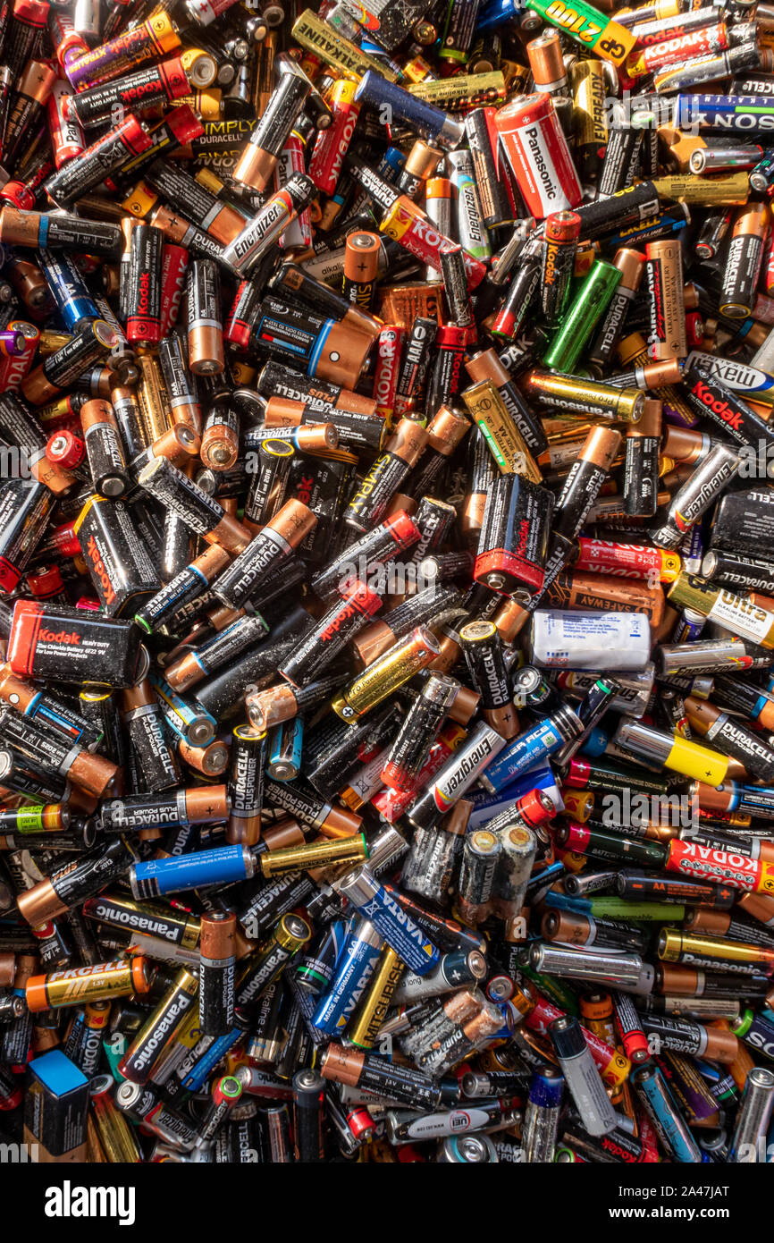 Battery Disposal High Resolution Stock Photography And Images Alamy