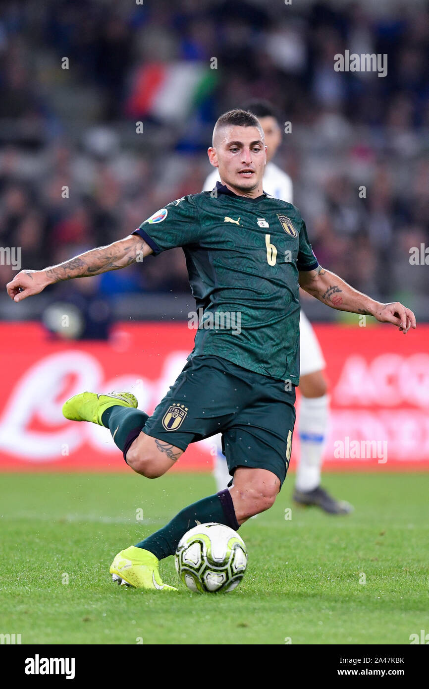Rome Italy 12th Oct 19 Marco Verratti Of Italy During The European Qualifier Group J Match Between Italy And Greece At At Stadio Olimpico Rome Italy On 12 October 19 Credit Giuseppe