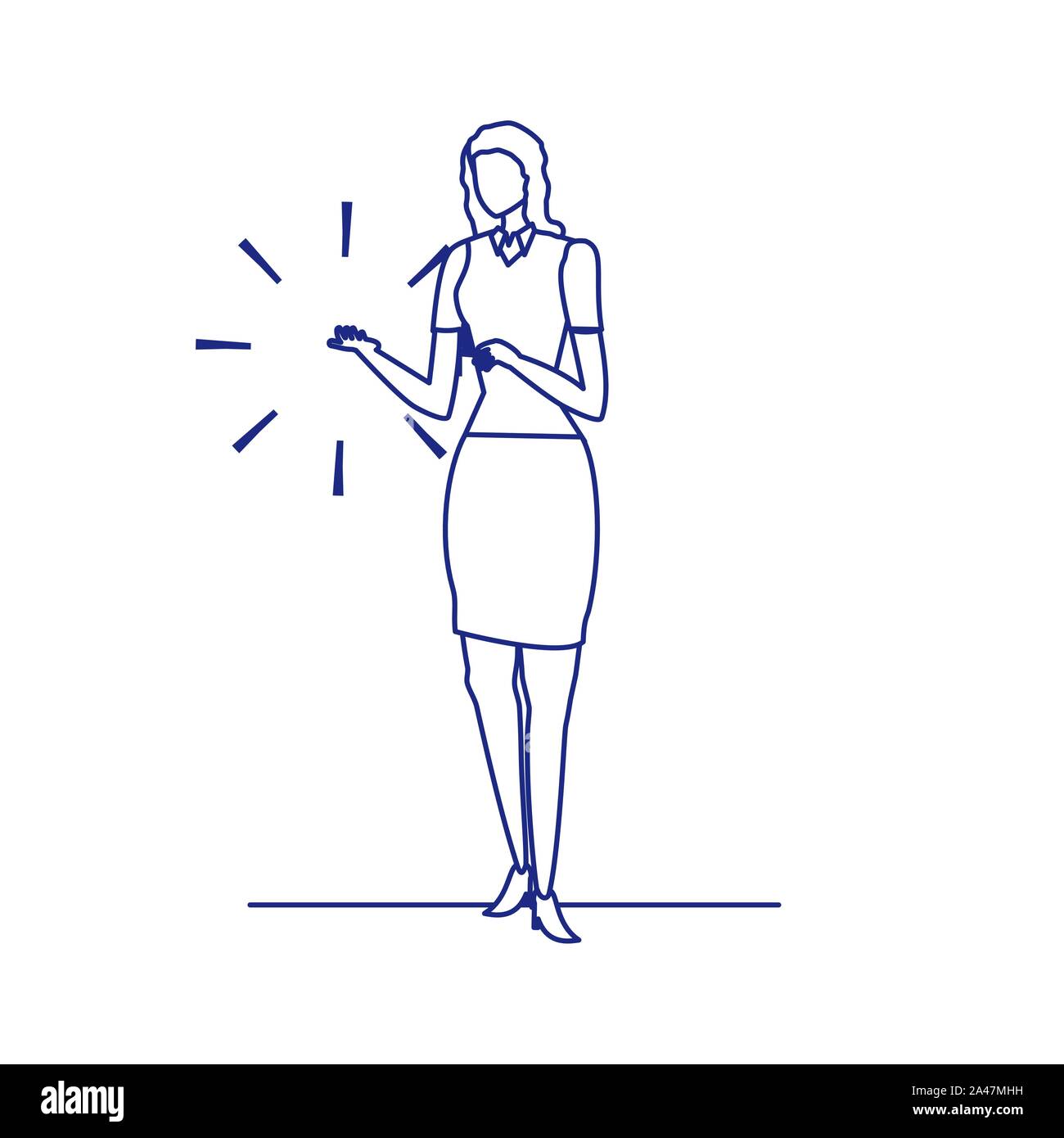 silhouette of woman in white background vector illustration design ...