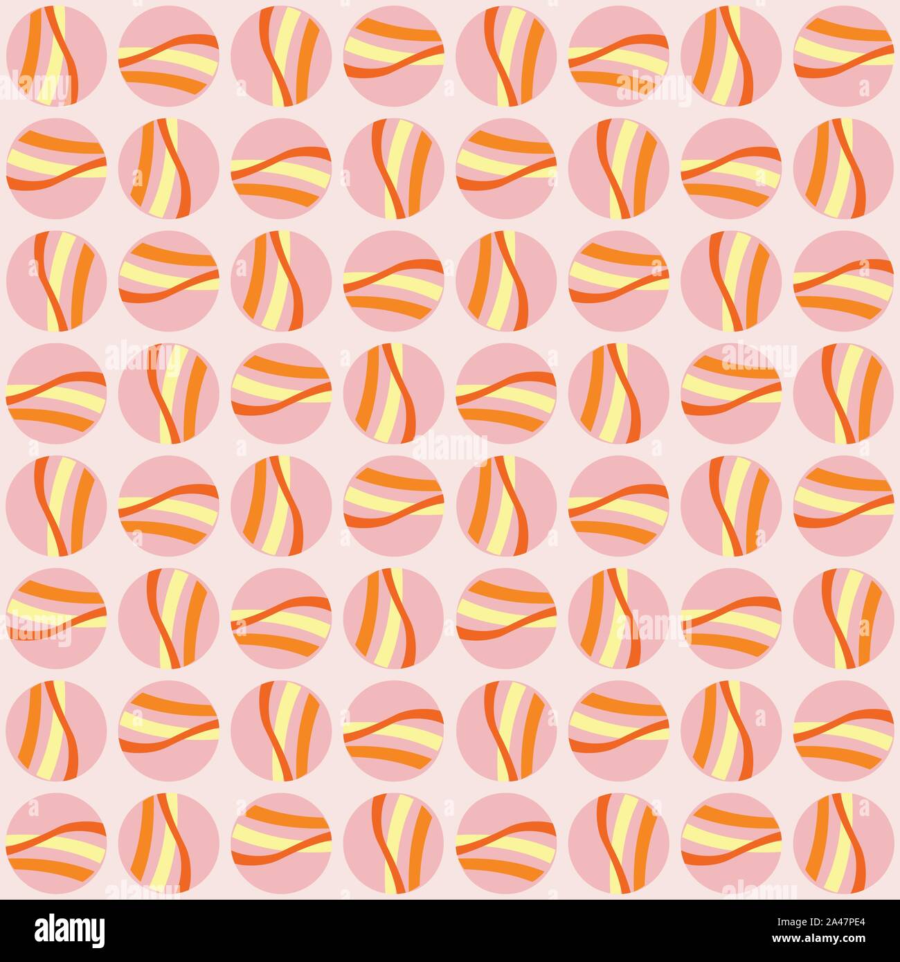 Abstract hand-drawn repeating shapes. Vector seamless pattern design ...