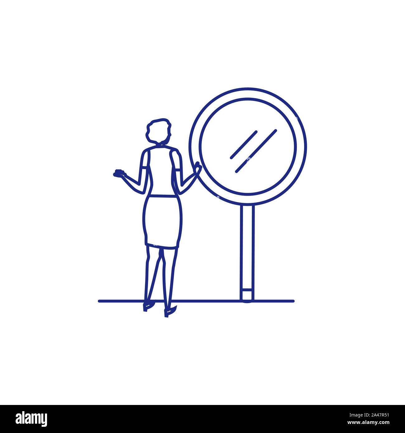 silhouette of woman in white background vector illustration design ...